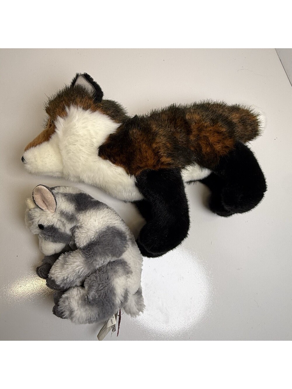 Lot Douglas Plush Baby Handful Lil Goat Scarlett Red Fox Cuddle Stuffed Animal